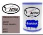 Preview: Mercedes-Benz, Bornit Pearl Metallic, 481 / 8481: 500ml Lackdose, von ATW Autoteile West.